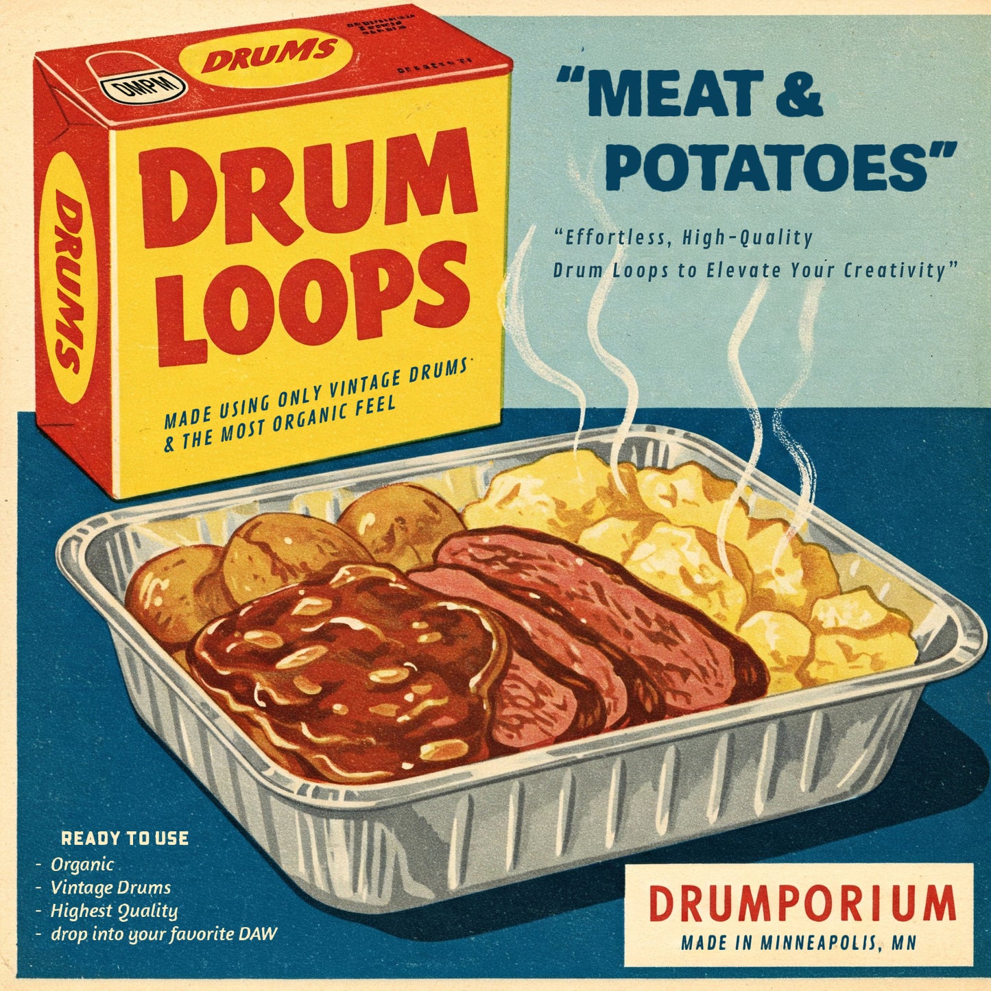Meat & Potatoes drum loops